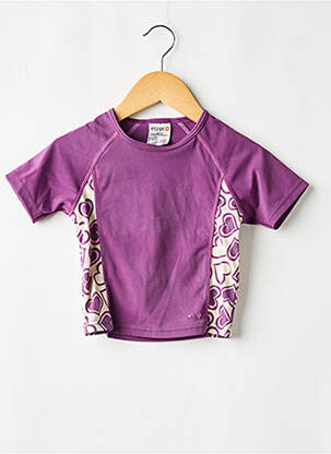 Top de bain stretch violet ETIREL fille