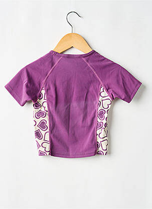Top de bain stretch violet ETIREL fille