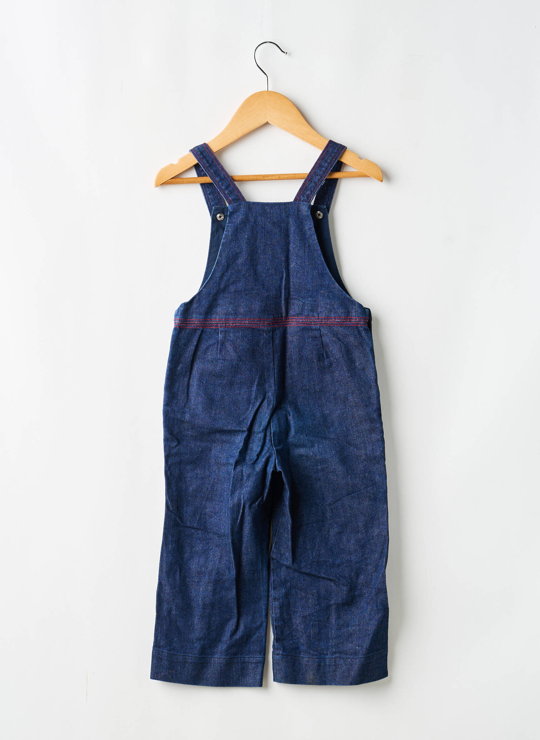 Salopette poches fines bretelles bleu JACADI PARIS garçon