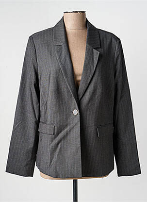 Blazer poches gris JULIE GUERLANDE femme