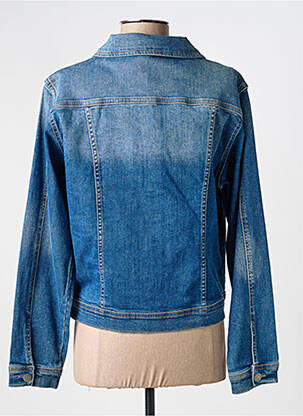 Veste casual coupe droite bleu VOODOO femme