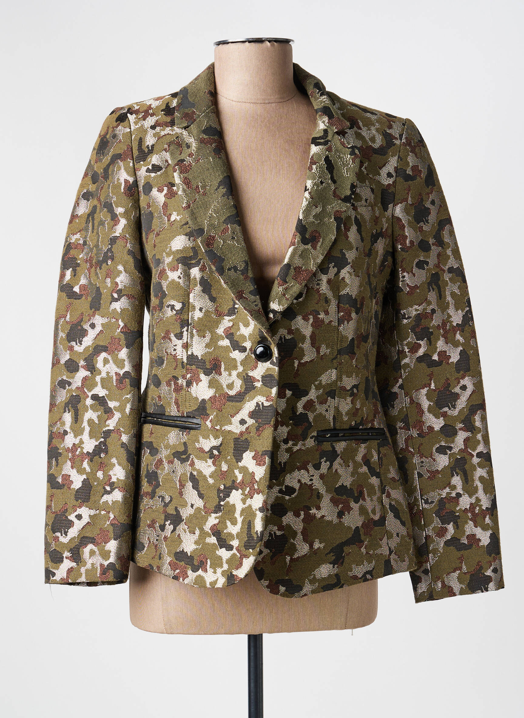 Blazer poches vert VOODOO femme
