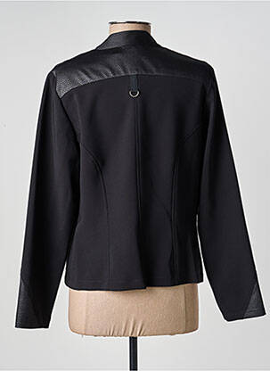Veste casual col rond noir MERI & ESCA femme