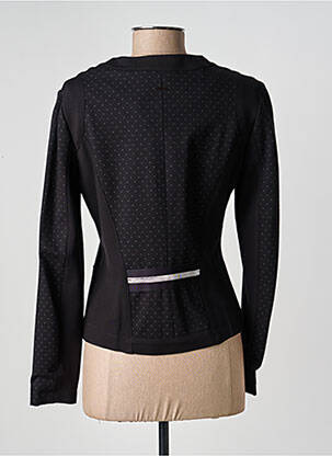 Veste casual col rond noir VOODOO femme