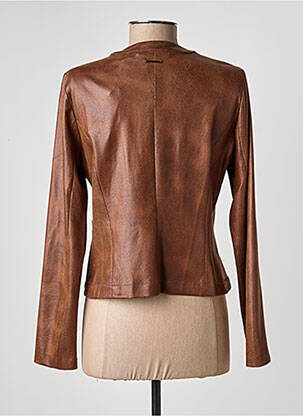 Veste casual poches marron VOODOO femme
