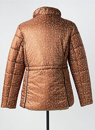 Doudoune manches longues sans capuche marron MERI & ESCA femme