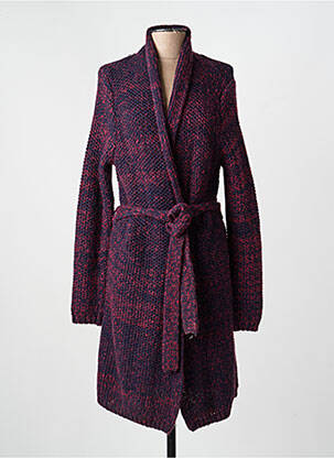 Gilet manches longues coupe cintrée violet VOODOO femme