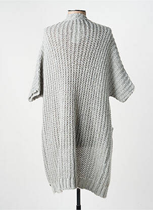 Gilet manches longues coupe cintrée gris VOODOO femme