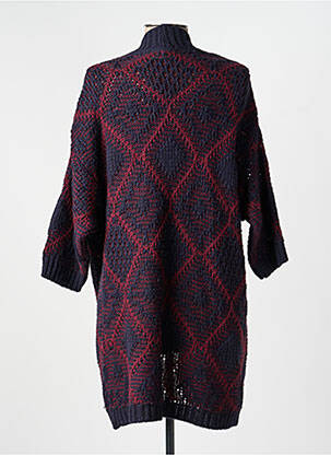 Gilet manches longues col v bleu VOODOO femme