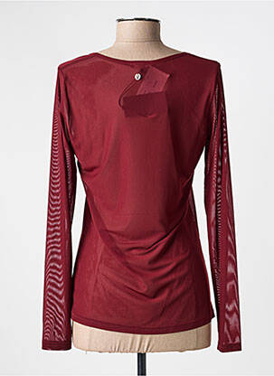 Top stretch manches longues rouge VOODOO femme