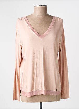 Top stretch manches longues rose VOODOO femme
