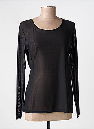 Top stretch manches longues noir VOODOO femme