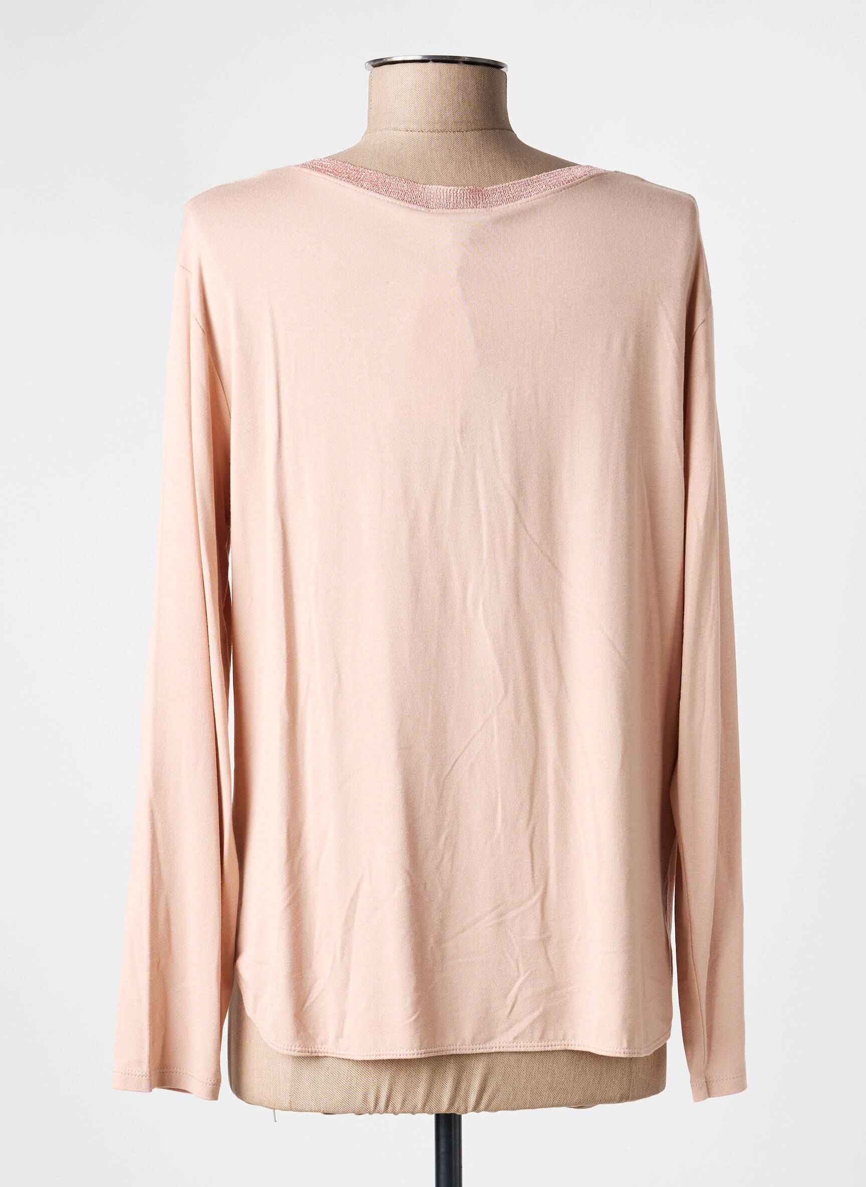 Top stretch manches longues rose VOODOO femme