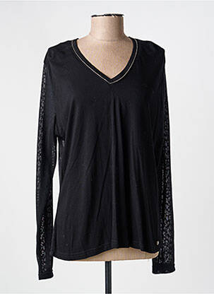 T-shirt manches longues manches longues noir VOODOO femme