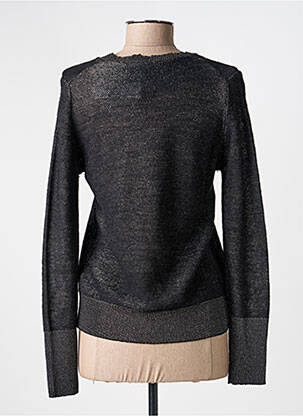 Pull col v manches longues noir VOODOO femme