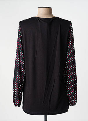 Blouse imprimé fantaisie manches longues rouge GUY DUBOUIS femme