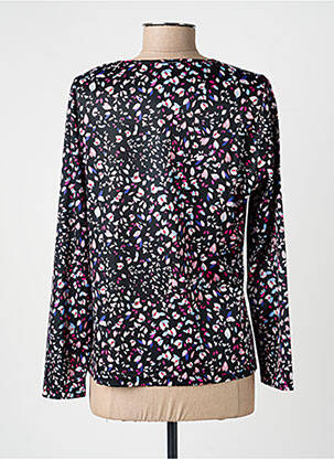 Top imprimé fantaisie manches longues rose GUY DUBOUIS femme