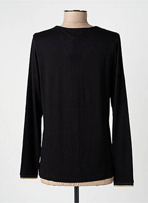 Top tissage jersey manches longues noir GREGORY PAT femme