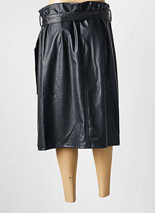 Jupe mi-longue stretch noir FRED SABATIER femme