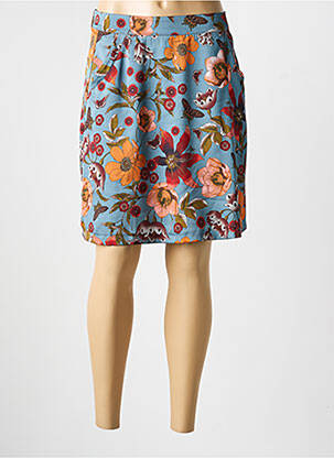 Jupe courte poches bleu VOODOO femme