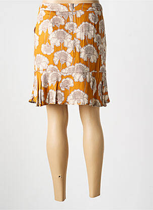Jupe courte poches jaune VOODOO femme