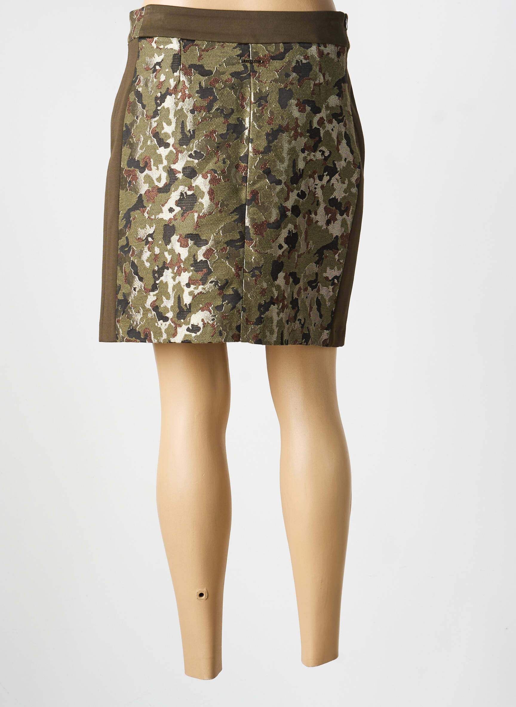 Jupe courte poches vert VOODOO femme