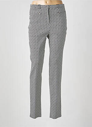 Pantalon slim taille normale taille normale noir GUY DUBOUIS femme