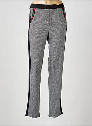 Pantalon slim taille élastique taille normale noir GUY DUBOUIS femme