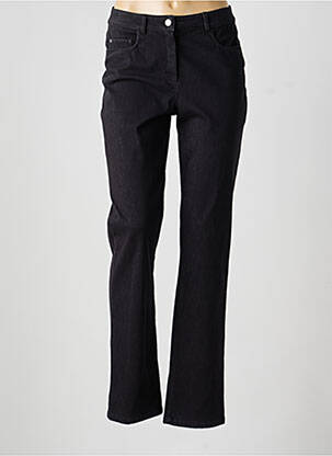 Jeans coupe slim stretch taille normale noir MERI & ESCA femme