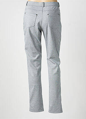 Pantalon slim stretch taille normale gris GUY DUBOUIS femme
