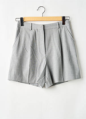 Short taille à pinces taille normale gris ZARA femme