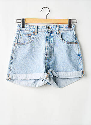 Short tissage denim taille normale bleu ZARA femme