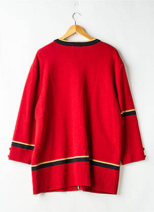 Veste casual col rond rouge JUMFIL femme
