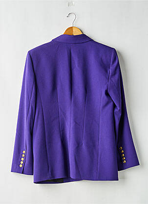 Blazer poches violet ZARA femme