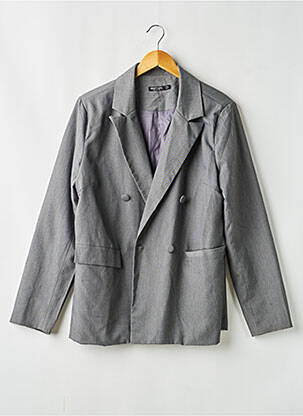 Blazer poches gris NASTY GAL femme