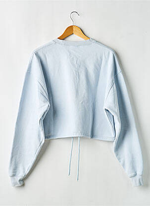 Sweat-shirt broderie manches longues bleu LEGER BY LENA GERCKE femme
