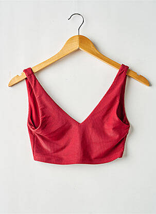 Soutien-gorge sans armature brassieres rouge ÔNNE femme