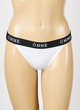 Culotte stretch blanc ÔNNE femme
