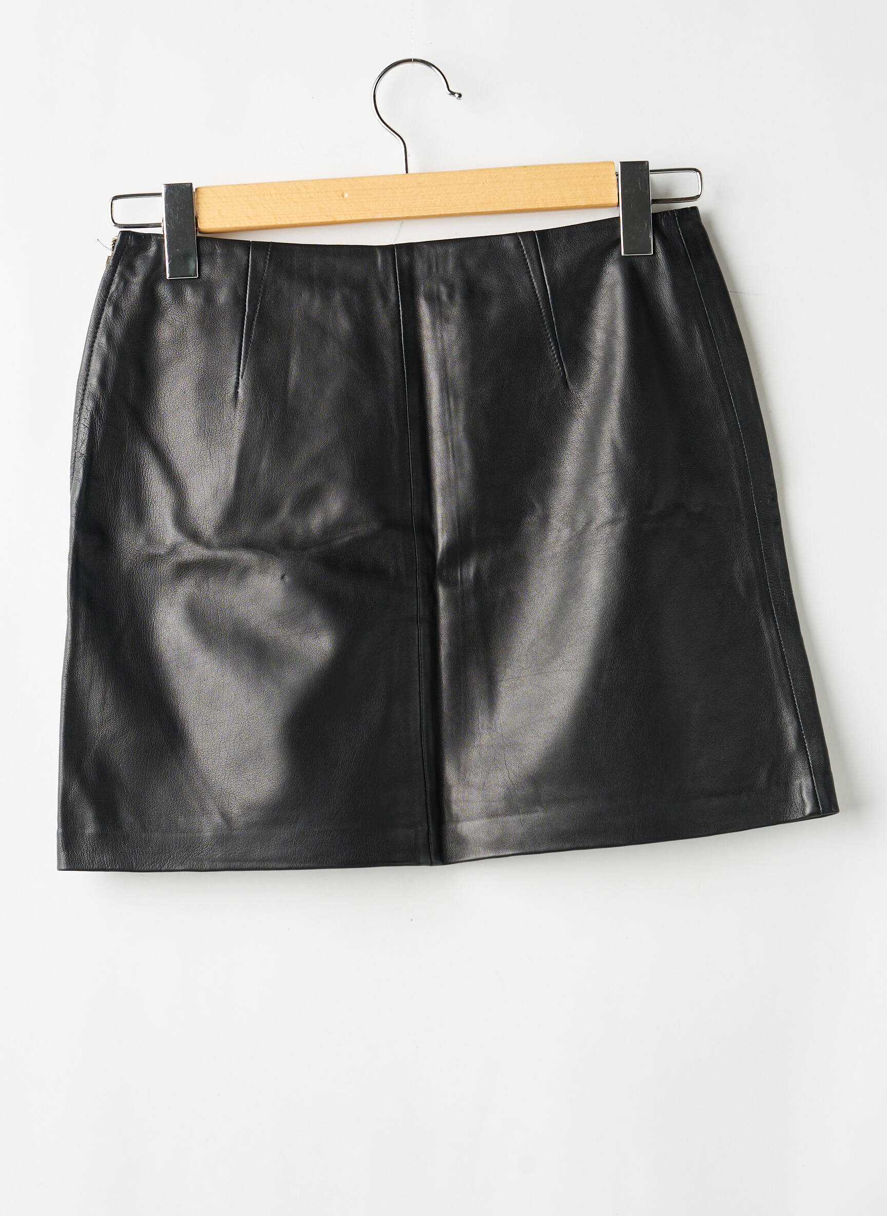 Jupe courte taille normale noir PINKO femme