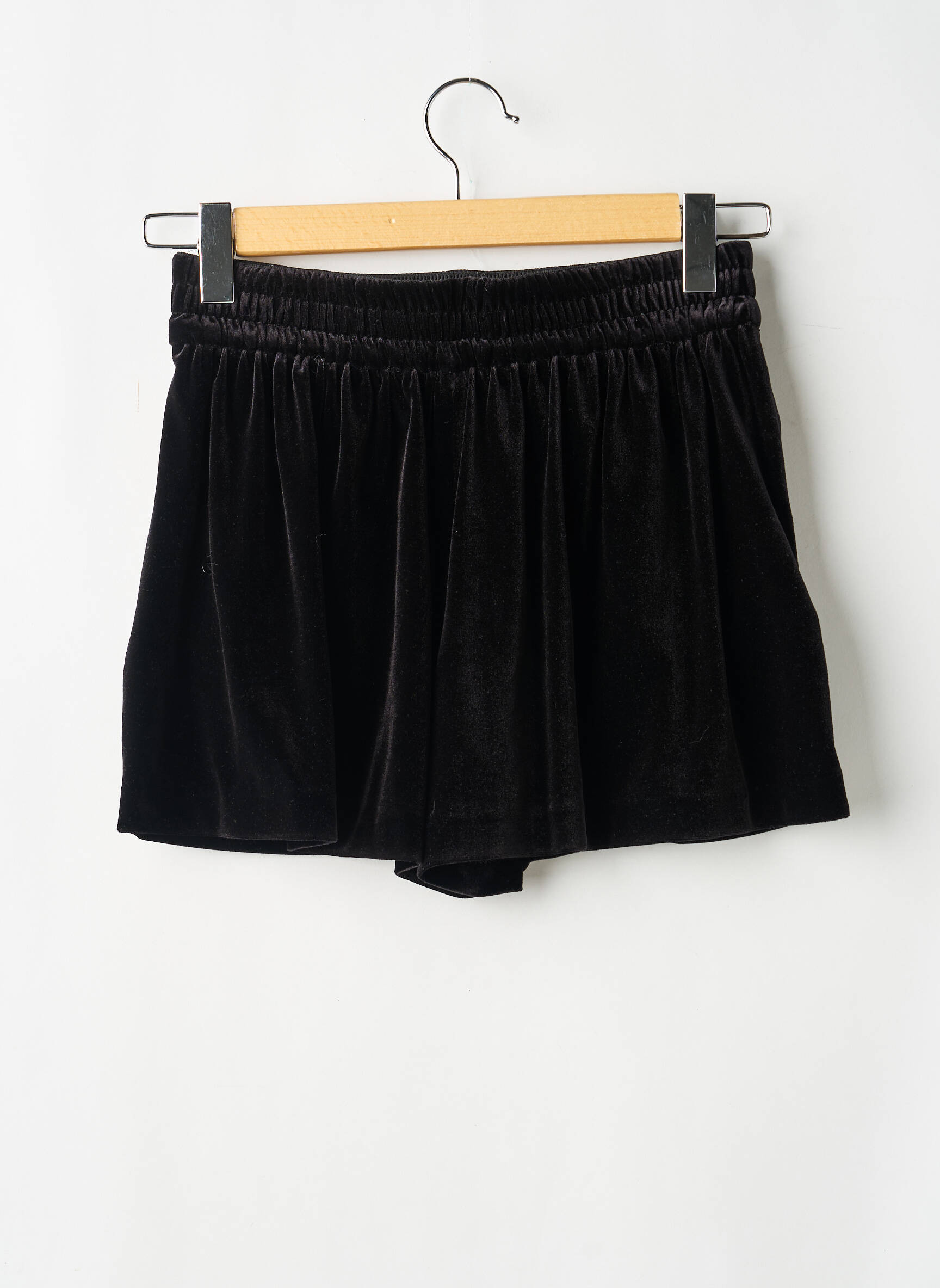 Short taille normale taille normale noir ZARA femme