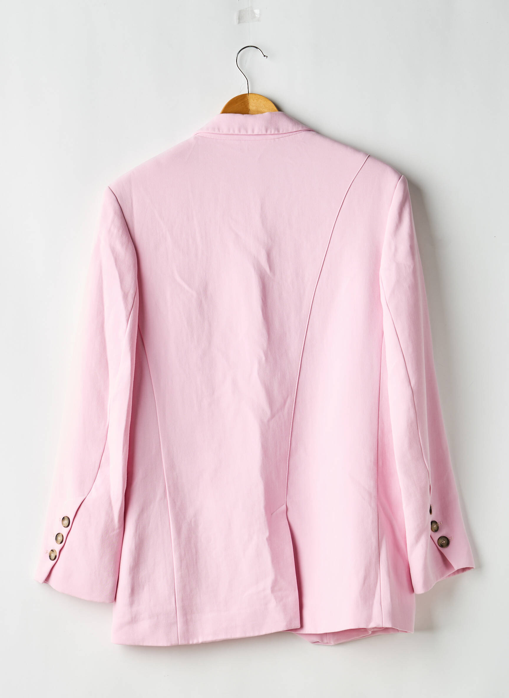 Blazer poches rose ZARA femme