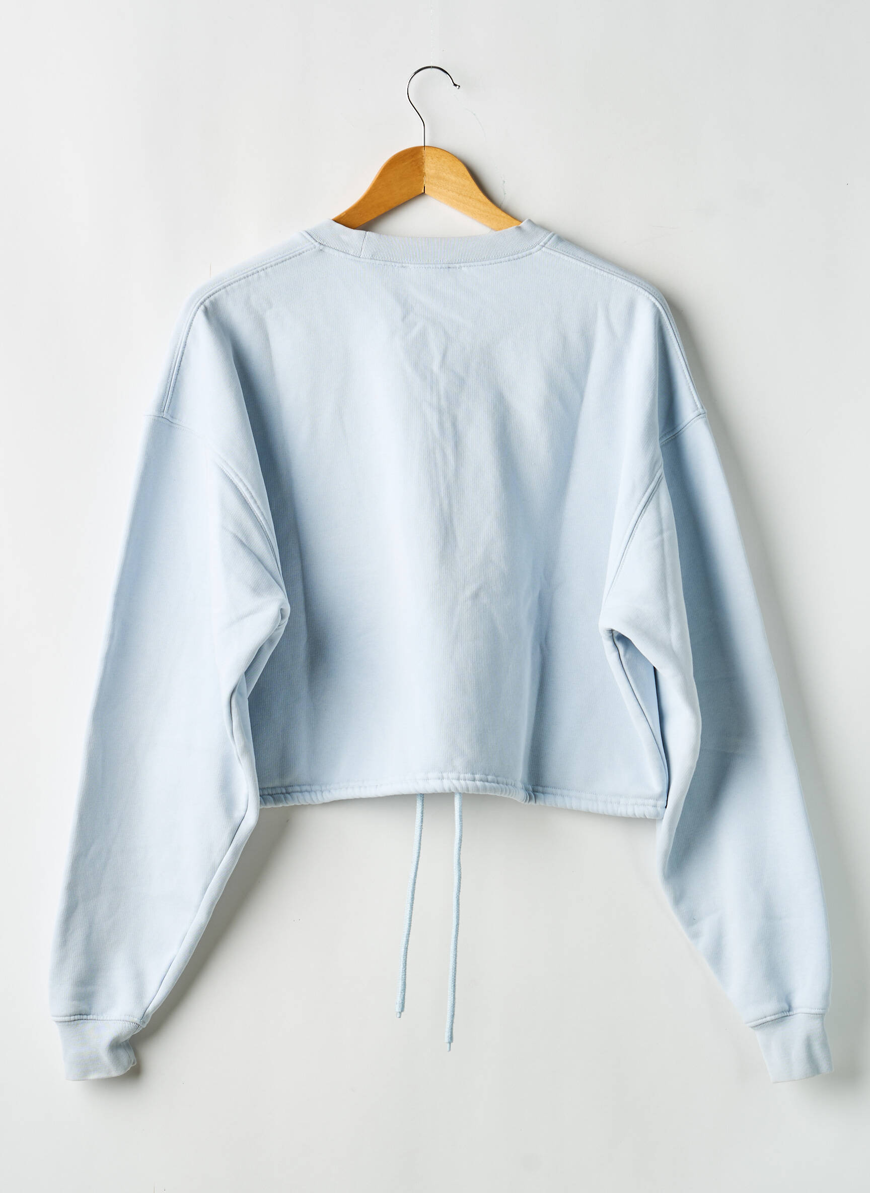 Sweat-shirt broderie manches longues bleu LEGER BY LENA GERCKE femme
