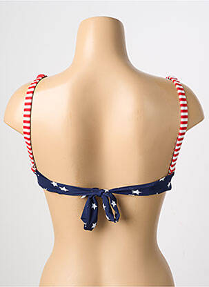 Haut de maillot de bain stretch haut soutien-gorge balconnet rouge TEZENIS femme