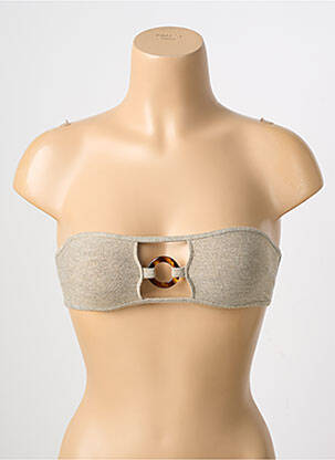 Haut de maillot de bain stretch haut bandeau vert CHICHI CASTELNANGO femme