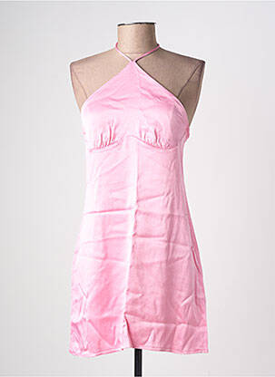 Robe courte sans manche sans manche rose ZARA femme