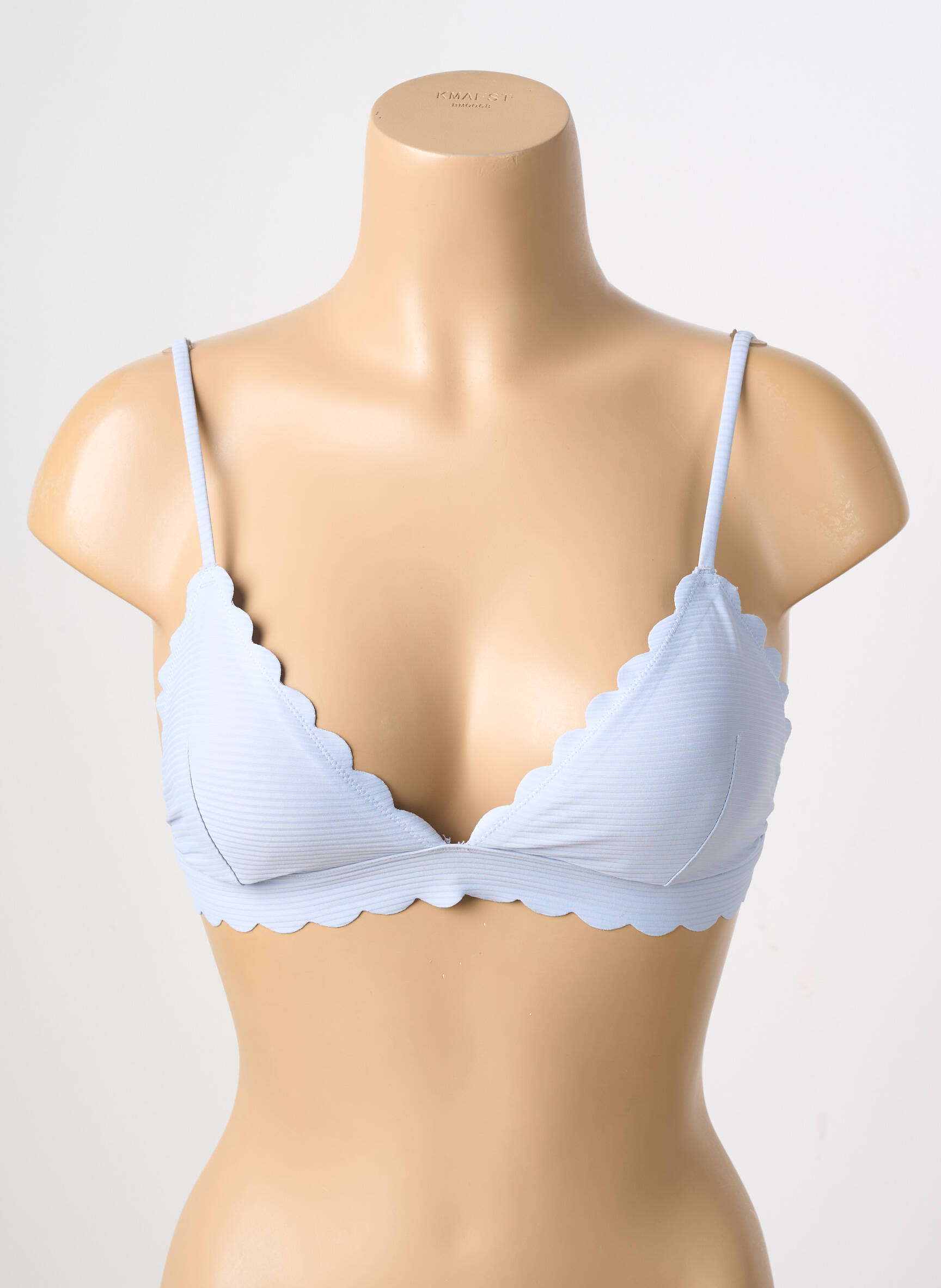 Haut de maillot de bain stretch haut triangles bleu H&M femme