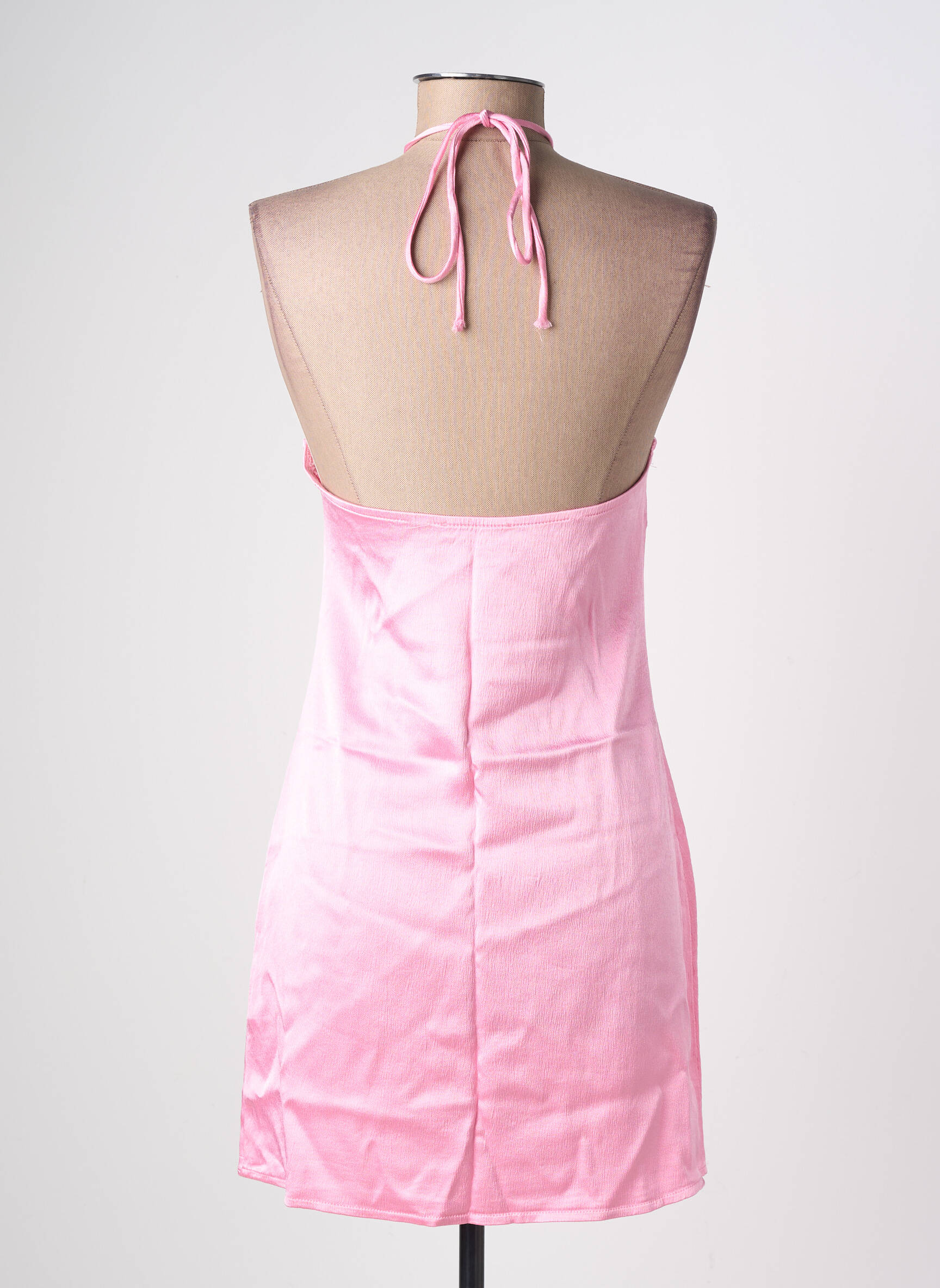 Robe courte sans manche sans manche rose ZARA femme