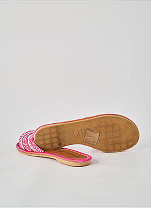Sandales/nu pieds talon plat jusqu'à 3cm rose BESTELLE femme