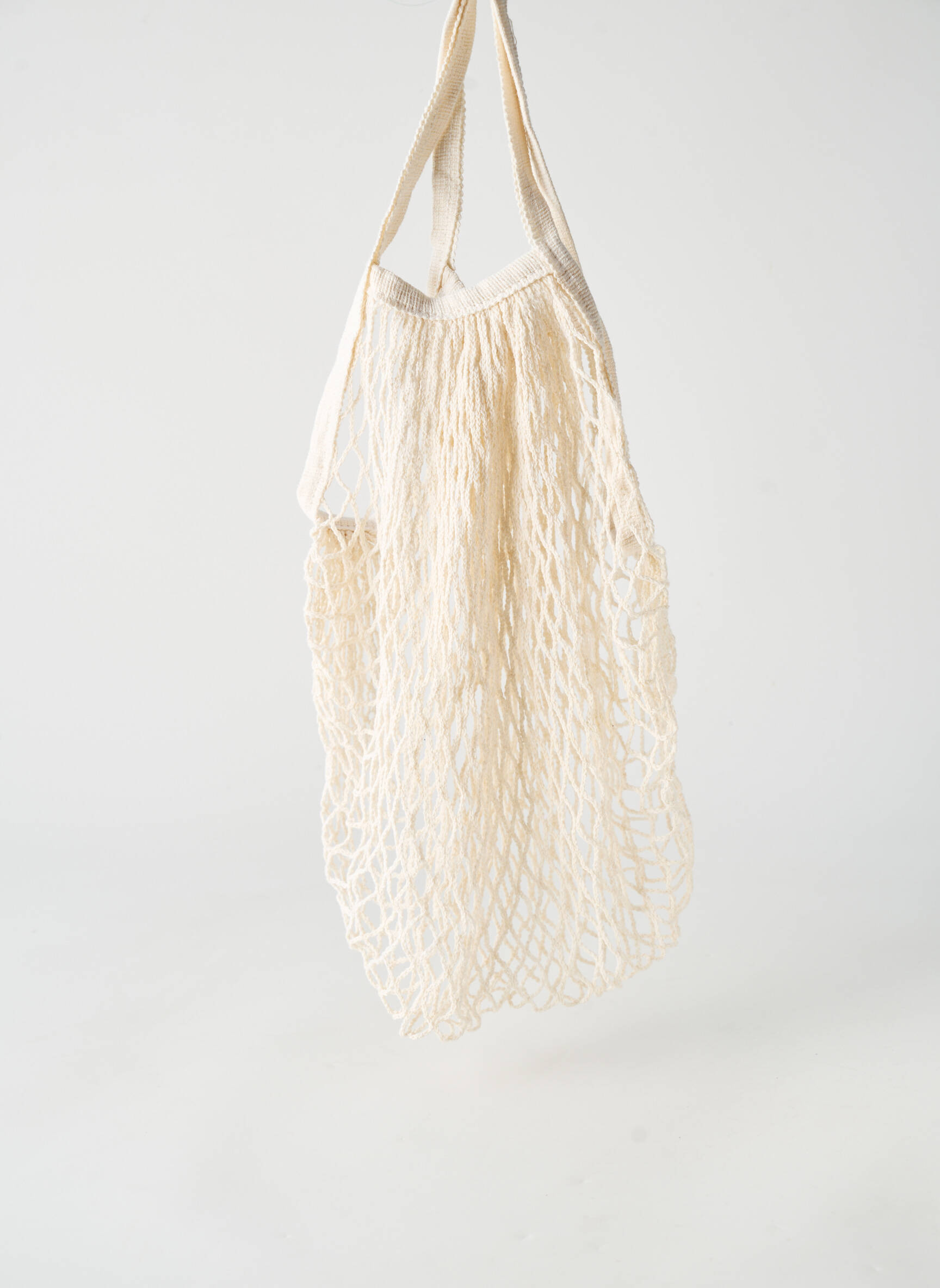 Sac type de porter main forme cabas beige SANS MARQUE femme