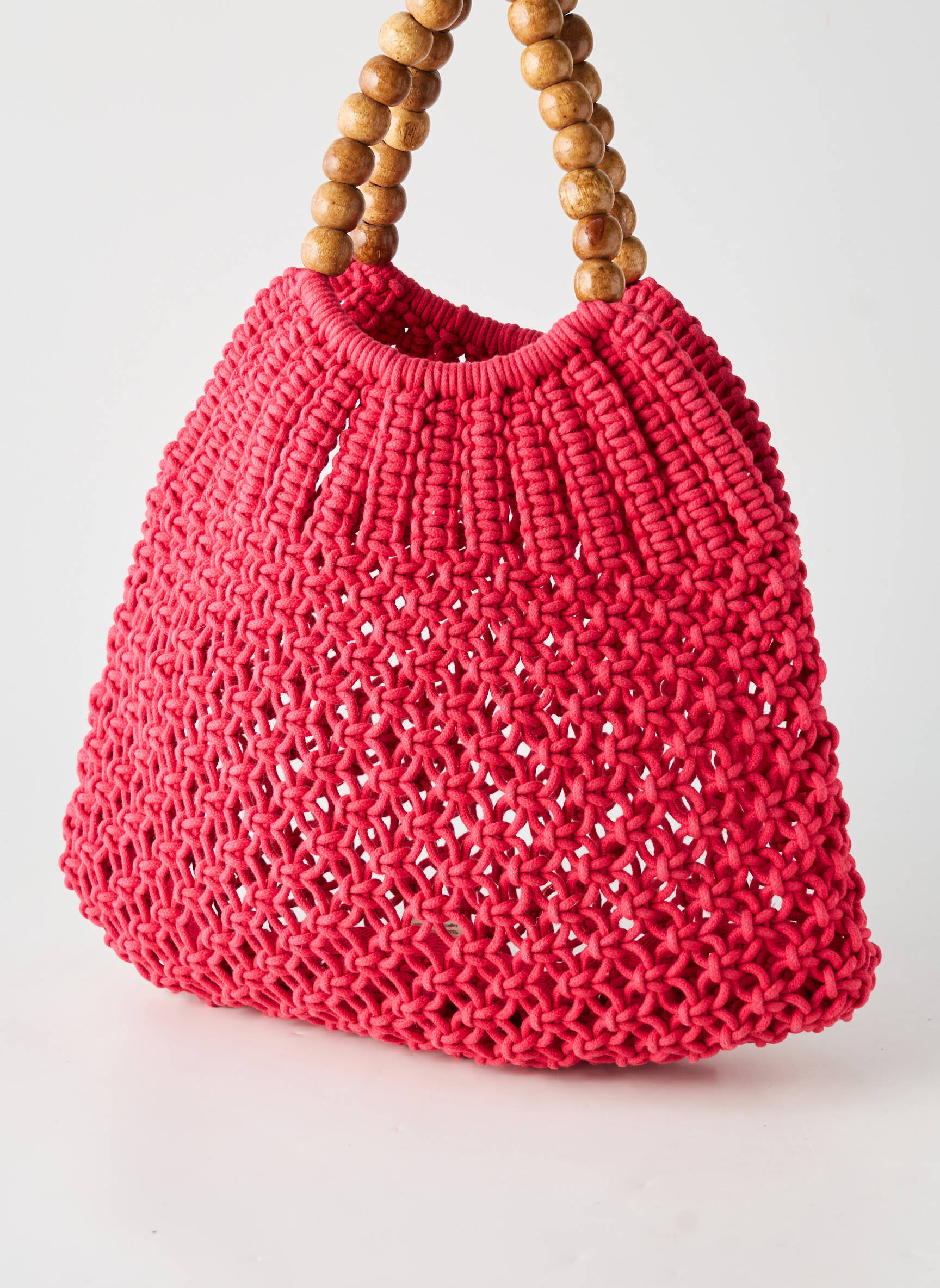 Sac type de porter main forme rectangulaire rose PETITE MENDIGOTE femme